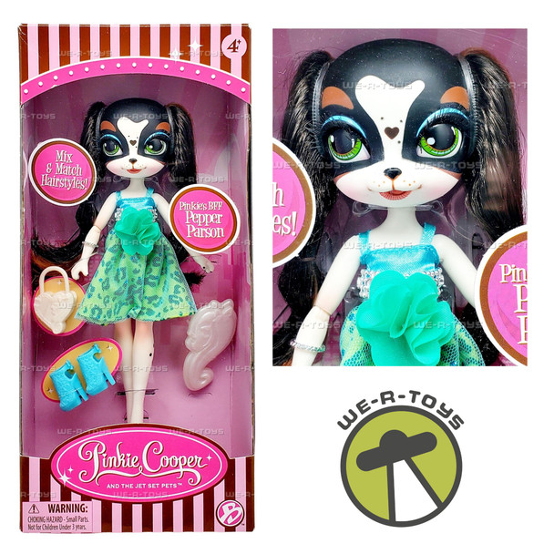 Pinkie Cooper and the Jet Set Pets Pepper Parson Doll 2013 Brigade Direct 33038