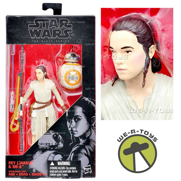 Star Wars The Black Series Rey Jakku and BB-8 Action Figure 2015 Hasbro B3836