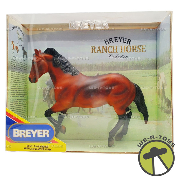 Breyer Ranch Horse American Quarter Figure 1990 Reeves Item No. 471 NEW