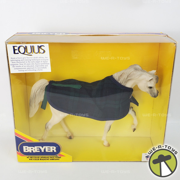 Breyer Equus Arabian Race Horse Figure 1990 Reeves Item No. 983