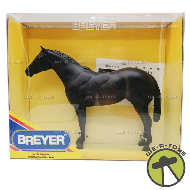 Breyer AQHA Quo Vadis Horse Figure 2002 Reeves Item No. 1195 NEW