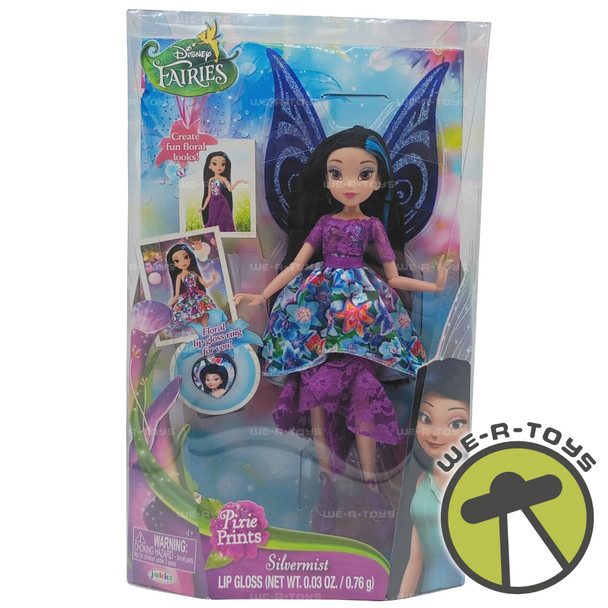 Disney Fairies Silvermist Lip Gloss Doll 2017 Jakks 29956W00 New