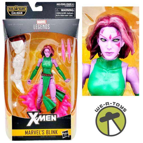 Marvel Legends Series X-Men Marvel's Blink Action Figure with Caliban BAF