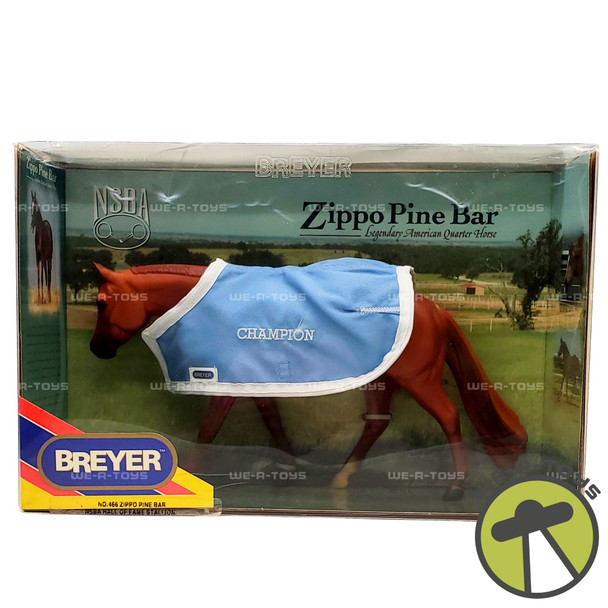 Breyer Zippo Pine Bar NSBA Hall of Fame Stallion Figure 1998 Reeves Item No. 466