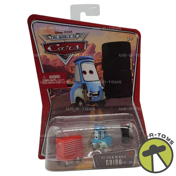 Disney Pixar The World Of Cars Pit Crew Member Guido Mattel M4241 NEW