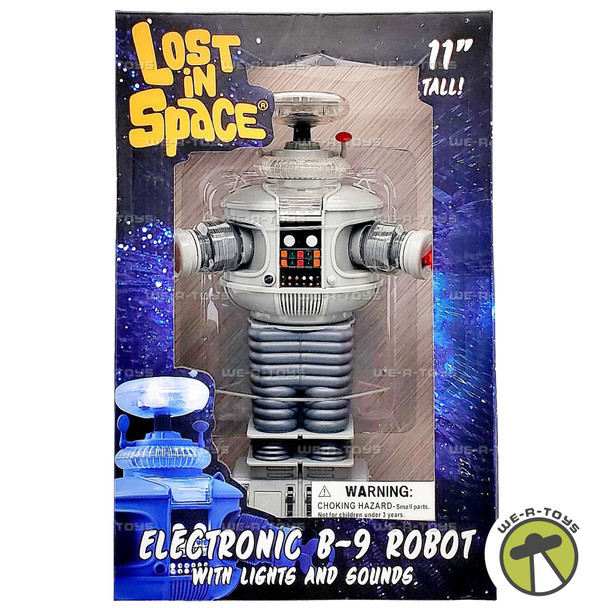 Lost in Space Electronic Lights and Sounds B9 Robot Figure 2015 Diamond Select