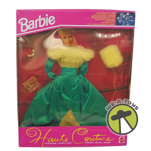 Barbie Haute Couture Fashions With Bracelet Charm 1993 Mattel 10769 New