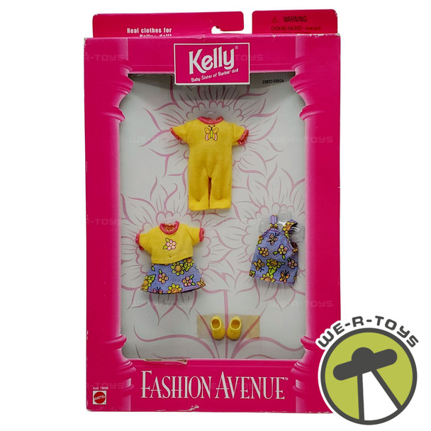 Barbie Fashion Avenue Kelly Butterfly Baby Clothes Set Mattel 16696 NEW