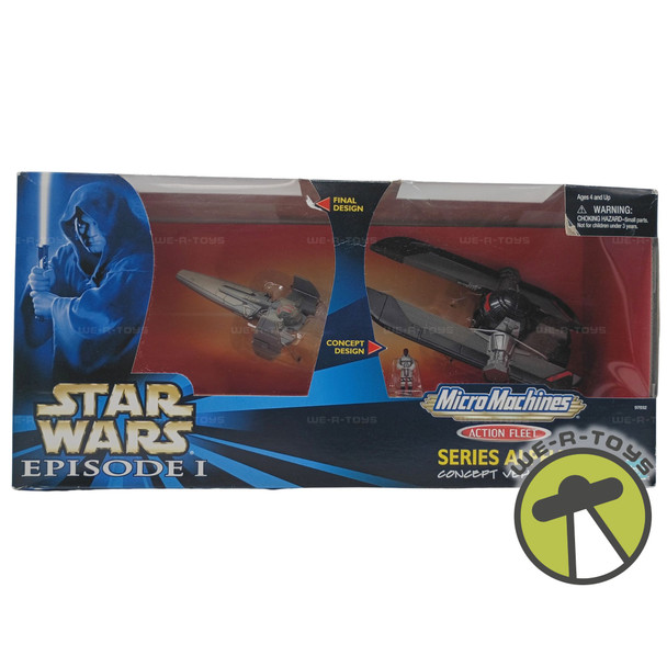 Star Wars Episode I Sith Infiltrator With Darth Maul Figure & Vehicle1999 Hasbro
