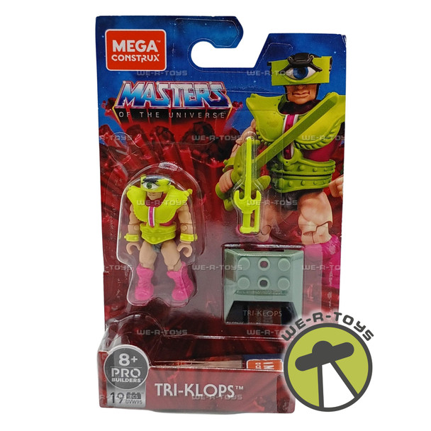 Masters of The Universe Mega Construx Tri-Klops Action Figure 2020 Mattel GVW95