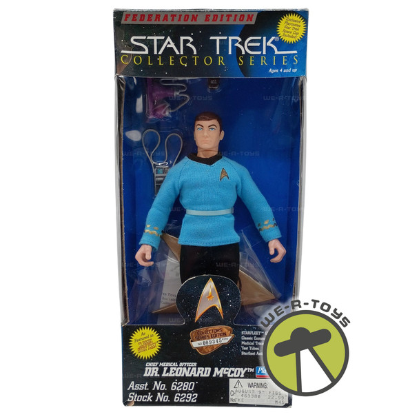 Star Trek Chief Medical Officers Dr Leonard McCoy Action Figure 1996 Playmates