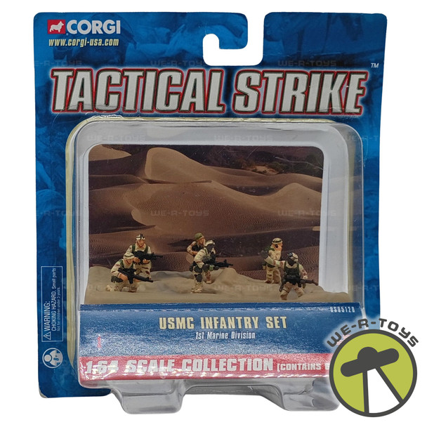 Tactical Strike1st Marine USMC Infantry Set Action Figures 2004 Corgi 95120 New