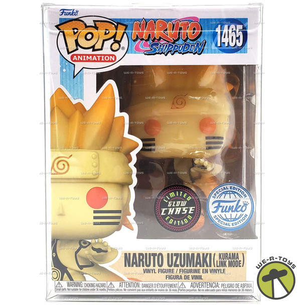 Funko Pop Animation Naruto Shippuden Naruto Uzumaki Kurama Link Mode Figure 1465
