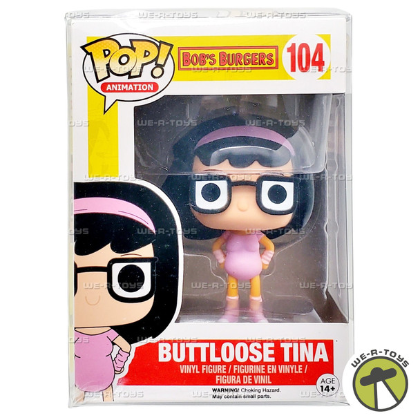 Funko POP Animation Bob’s Burgers Buttloose Tina 104 Vinyl Figure