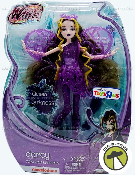 Winx Club Trix Collection Darcy Queen of Darkness Doll Toys R Us Exclusive 2013