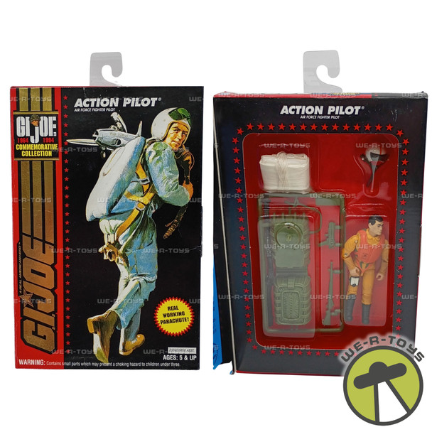 G.I. Joe Action Pilot Airforce Fighter Pilot Action Figure 1993 Hasbro 81046 New