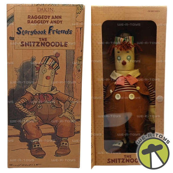 Raggedy Ann Raggedy Andy Storybook Friends The Snitzdoodle Doll Dakin 16751 New
