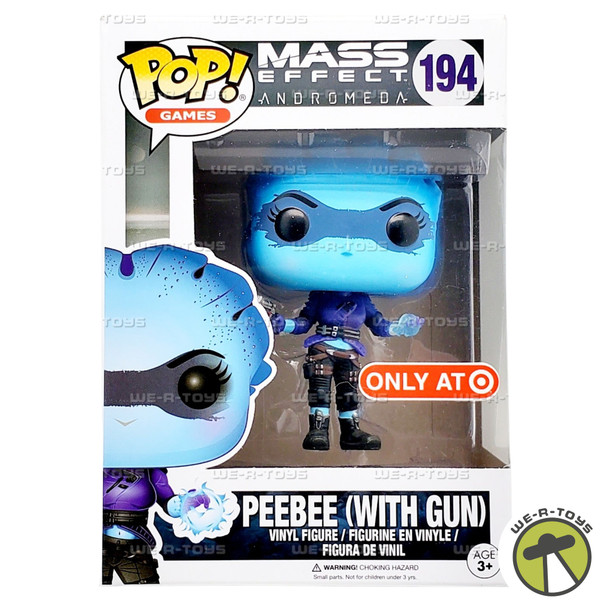 Funko POP Games Mass Effect Andromeda Peebee with Gun 194 Vinyl Figure