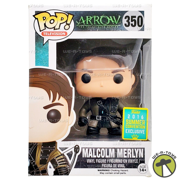 Funko POP Television Arrow Malcolm Merlyn 350 Vinyl Figure
