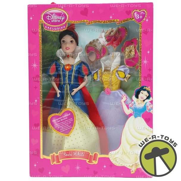 Disney Snow White Doll & Wardrobe Disney Store London Exclusive 10222 New