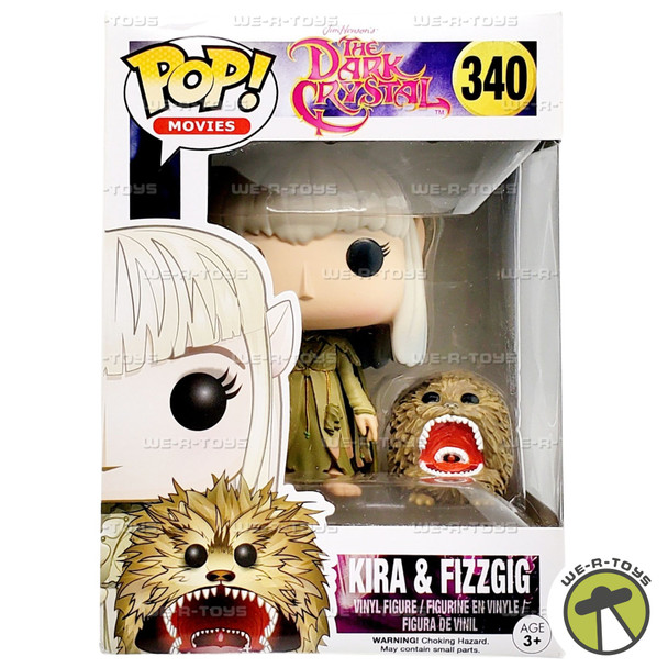 Funko POP Movies The Dark Crystal Kira and Fizzgig 340 Vinyl Figures