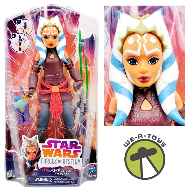 Star Wars Forces of Destiny Ahsoka Tano Doll 2017 Hasbro 59789