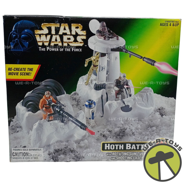 Star Wars The Power of The Force Hoth Battle Rebel Alliance Playset 1997 Kenner