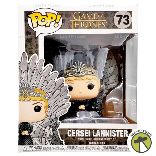 Funko POP Game of Thrones Cersei Lannister Sitting on Throne 73 Vinyl Figure