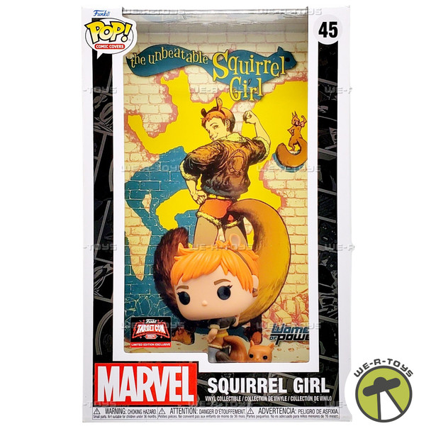 Funko POP Comic Covers Marvel The Unbeatable Squirrel Girl 45 Vinyl Figure