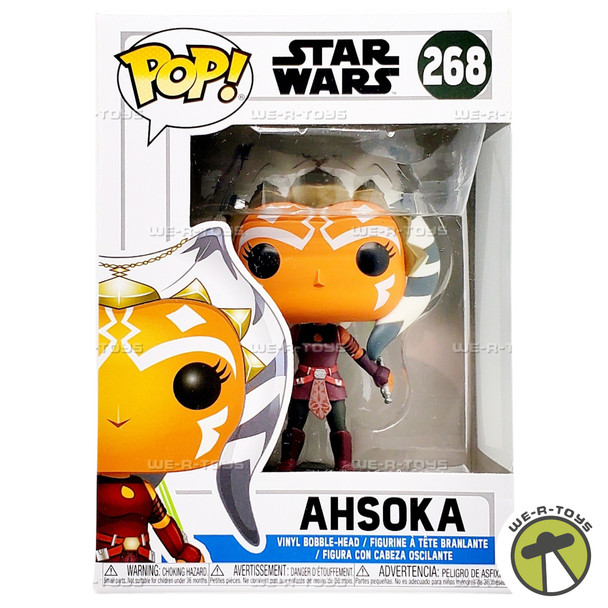 Funko POP Star Wars Clone Wars Ahsoka Tano 268 Vinyl Bobble Head Figure