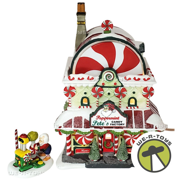 Dept 56 North Pole Series Peppermint Pete's Lit with Animation 4016904