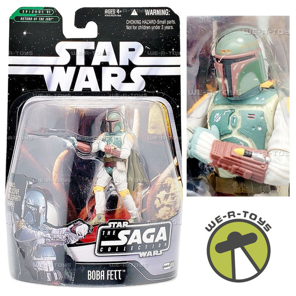 Star Wars The Saga Collection Boba Fett Action Figure 2006 Hasbro 87052