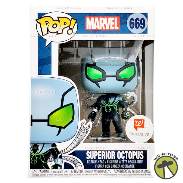 Funko POP Marvel Spider-Man Superior Octopus 669 Bobblehead Vinyl Figure