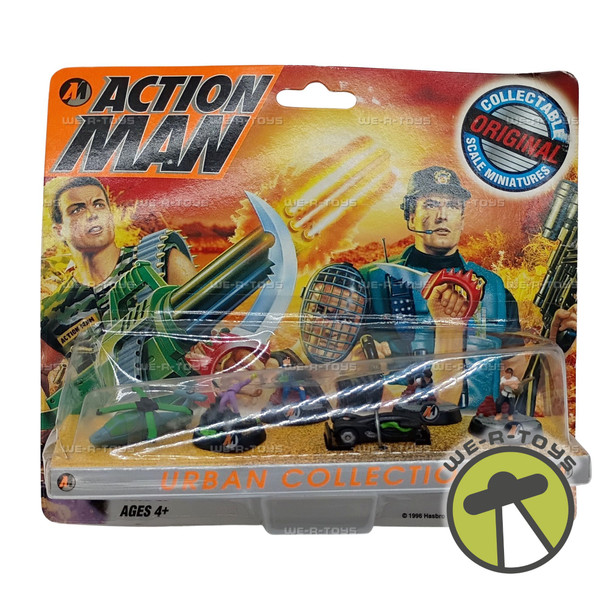 Action Man Urban Collection Collectable Scale Miniatures Playset 1996 Hasbro