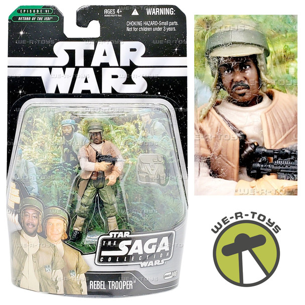 Star Wars The Saga Collection Rebel Endor Trooper AA Action Figure 2006 Hasbro