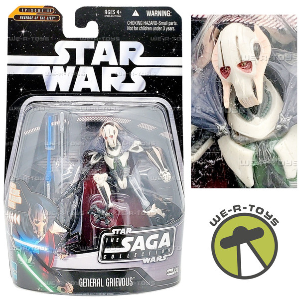 Star Wars The Saga Collection General Grievous Action Figure 2006 Hasbro 87053
