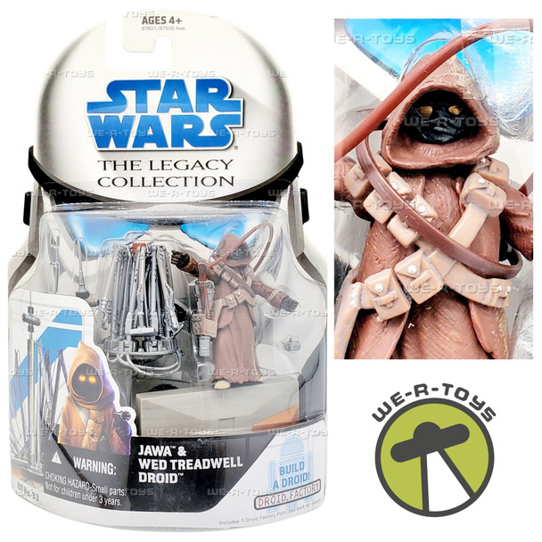 Star Wars Legacy Collection Jawa and Treadwell Droid Action Figure Hasbro 87837