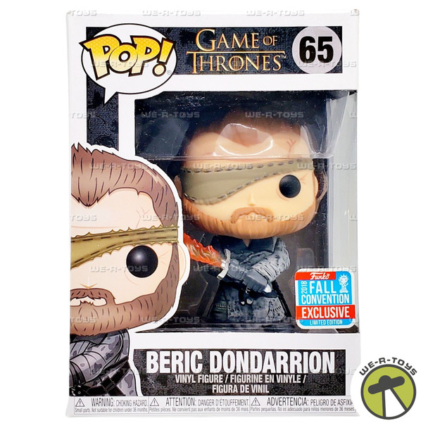 Funko POP Television Game of Thrones Beric Dondarrion 65 Vinyl Figure