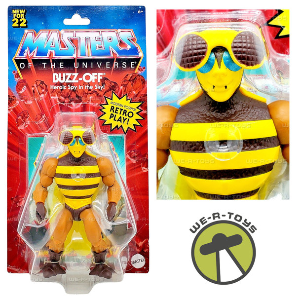 Masters of the Universe Origins Buzz-Off Action Figure 2021 Mattel HDR88