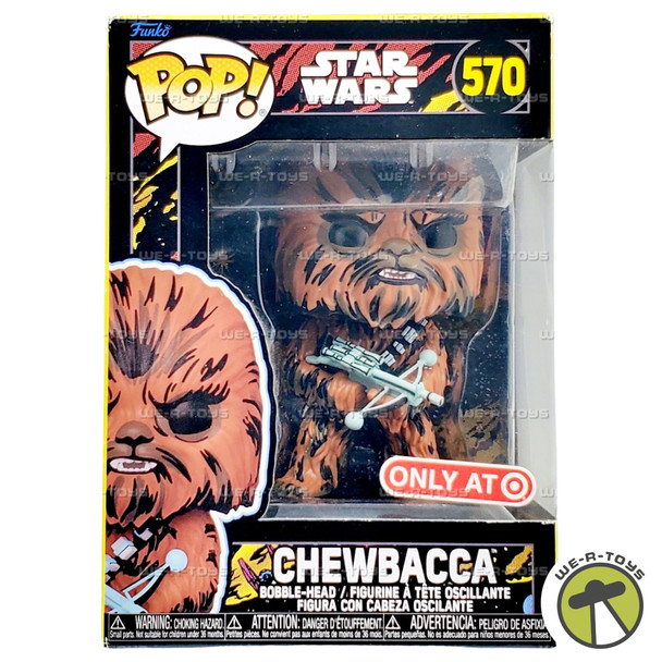 Funko POP Star Wars Retro Series Chewbacca 570 Vinyl Bobblehead Figure