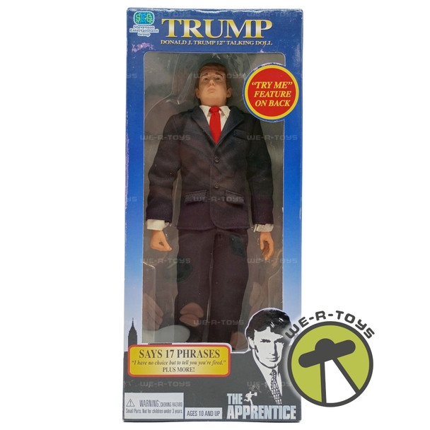 The Apprentice Donald J Trump Talking Doll 2004 Stevenson Entertainment Group