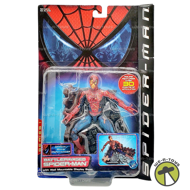 Marvel Spider-Man Battle Ravaged Spider-Man Action Figure 2007 Toy Biz 43715