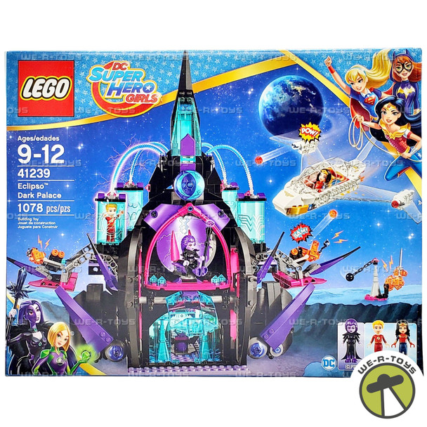 LEGO DC Super Hero Girls Eclipso Dark Palace 1078 Piece Building Kit 41239