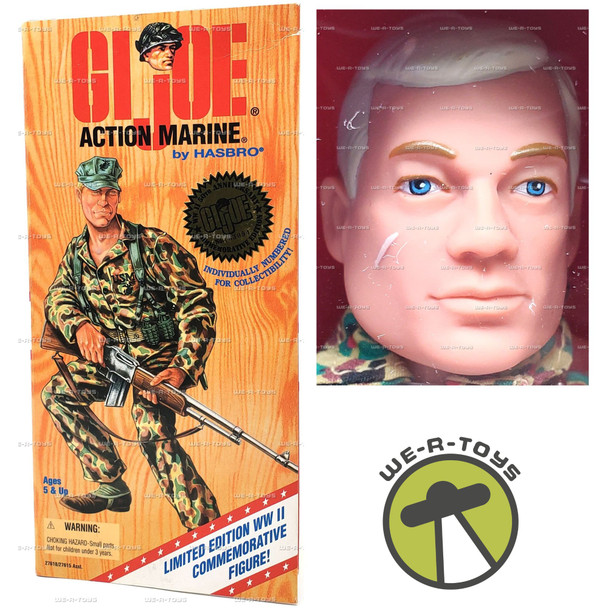 GI Joe Action Marine WWII 50th Anniversary 12" Action Figure 1995 Hasbro #27618