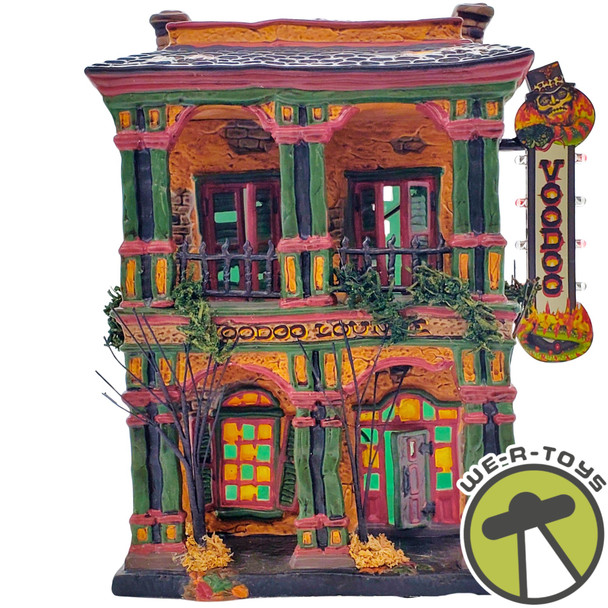 Dept 56 Snow Village Halloween Voodoo Lounge Lit Building 805678 NEW