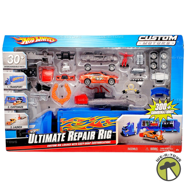 Hot Wheels Custom Motors Ultimate Repair Rig 2009 Mattel R5485