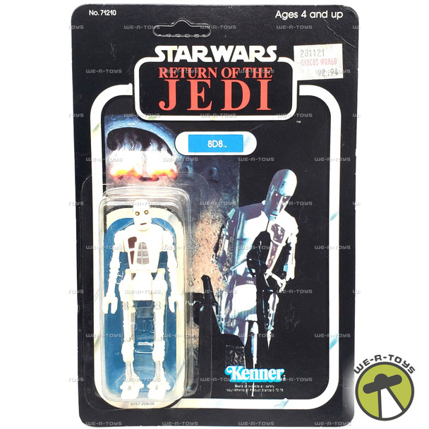 Star Wars ROTJ 8D8 Action Figure 77 Back Unpunched No Offer 1983 Kenner #71210