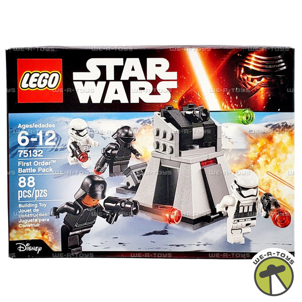 LEGO Star Wars First Order Battle Pack 88 Piece Building Set 75132
