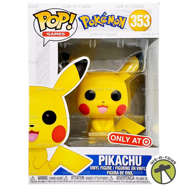 Funko Pop Games 353 Pokémon Pikachu Vinyl Figure Target Exclusive