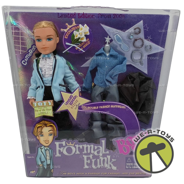 Bratz Boyz Formal Funk Limited Edition Prom 2003 Cameron Doll 2003 MGA 261209